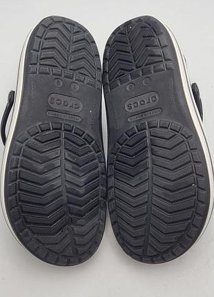 Crocs crocs crocband platform clog black white 205434-066 ❤️ 5