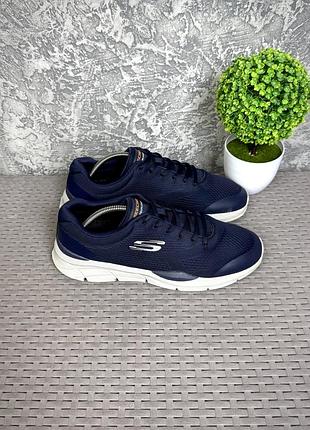 Skechers equalizer 4 кроссовки 43 размер спортивные синие