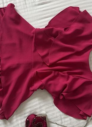 Блуза малинова zara 3