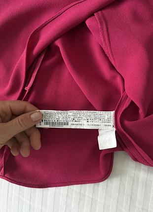 Блуза малинова zara 6