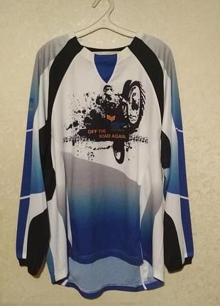 Лонгслив футболка enduro «off the road again» jersey vintage (l-xl) rare редкая оригинал