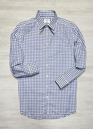 Premium charles tyrwhitt брендова чоловіча сорочка під запонки у клітинку англія 🏴󠁧󠁢󠁥󠁮󠁧󠁿 оригінал
