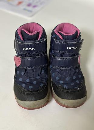 Зимові ботинки geox 27 розмір 2