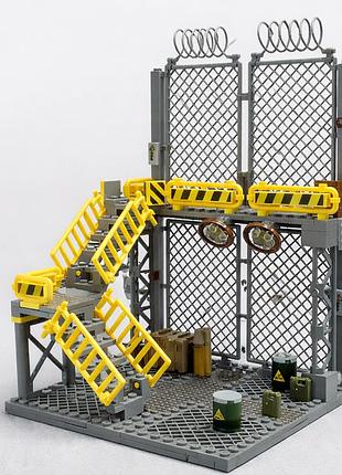 Конструктор база огорожі драбина платформи деталі елементи для lego лего