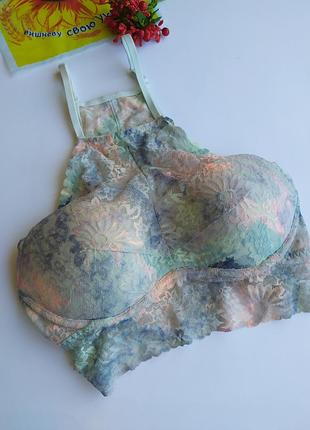 Бюстгалтер бралетт с пуш-ап victoria's secret pink, eur 70c