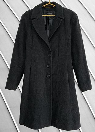 Женское черное шерстяное пальто paddington coats uking 18 2xl 3xl 46 48 паддингтон теплое шерстяное пальто paddington coats 76 18