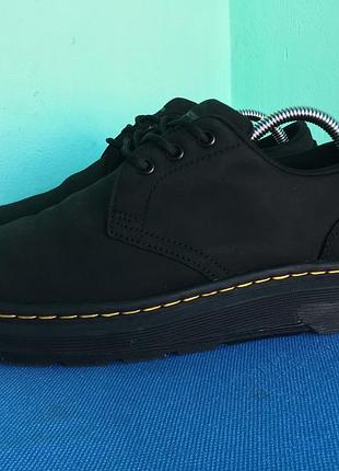 Туфли dr. martens crewson lo (нубук, отличное состояние!)