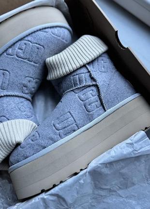 Утеплені теплі черевики ugg на платформі 5