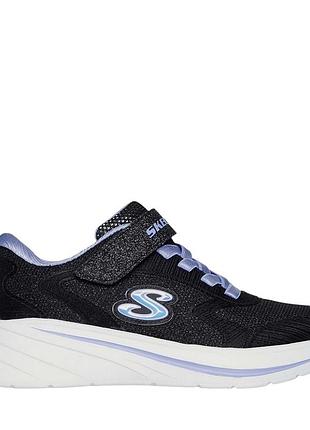 Кроссовки детские skechers wave 92 черные 303557l blk