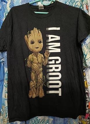 Грот футболка marvel