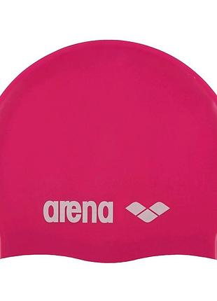 Шапочка для плавання arena classic silicone jr рожева