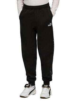 Штани дитячі puma ess graphic animal high-waist sweatpants fl чорні 68876001