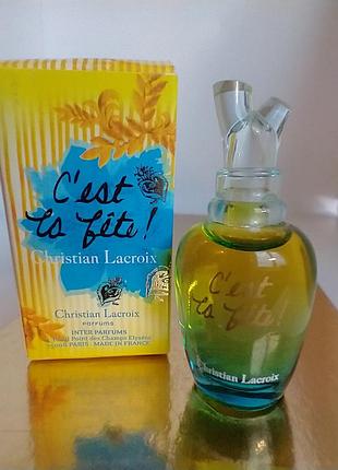 Christian lacroix c'est la fete миниатюра 4мл