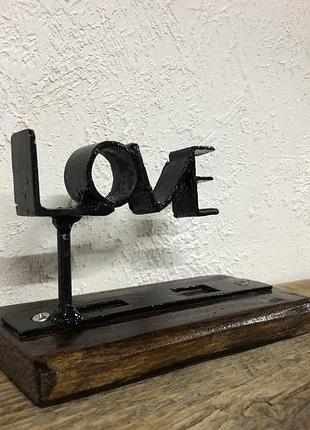 Крафтова статуетка «love» 3