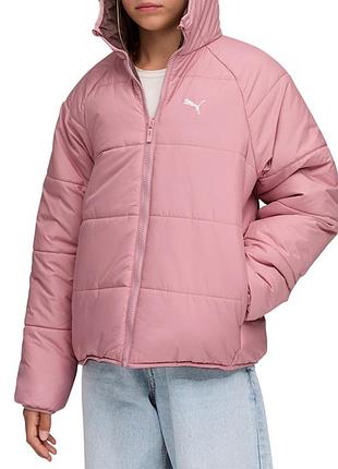 Куртка дитяча puma reversible puffer jacket рожева 68840765