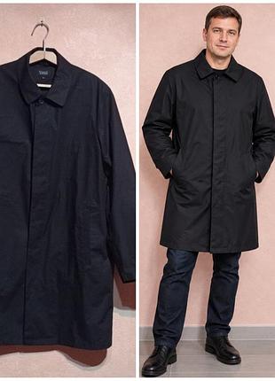 Мужской легкий плащ, тренч, 100% хлопок, vinci casual (италия/сша).