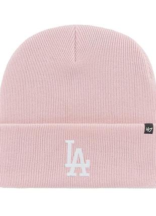 Шапка 47 brand mlb los angeles dodgers haymak рожева hymkr12ace-pk