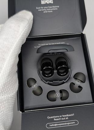 Беруши loop experience 2 black многоразовые акустические для музыки концертов -17 db