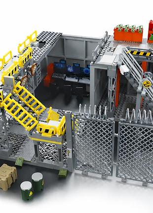 Конструктор ангар база спостереження коміра деталі для лего lego