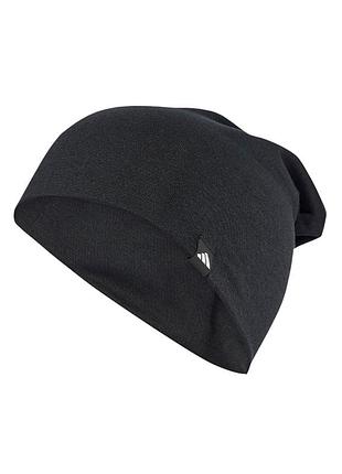 Шапка  adidas long beanie чорна