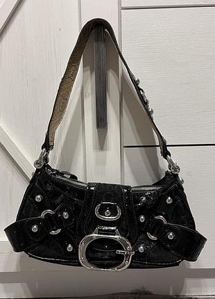 Сумка для жінок guess vintage чорна