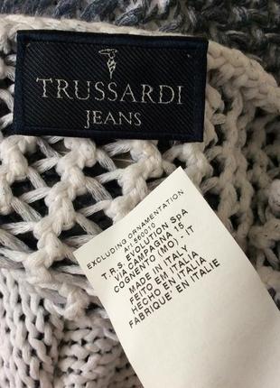 Trussardi jeans дизайнерська блуза кофта світшот оригінал10 фото