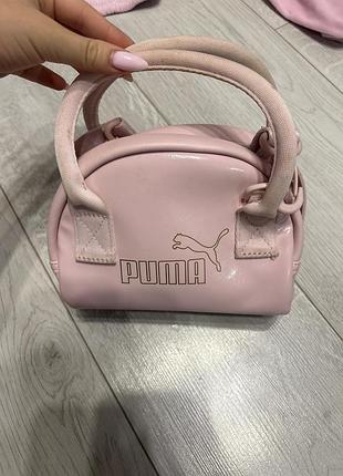 Сумка для жінок puma рожева міні