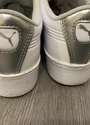 Кросівки жіночі puma білі 5