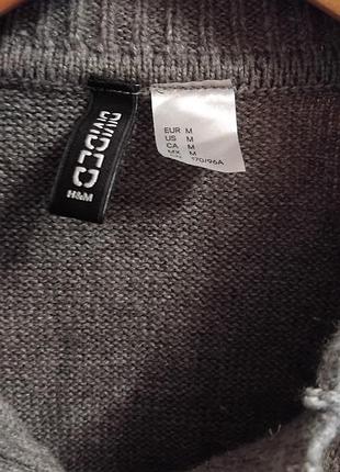 Свитер джемпер поло h&m 4