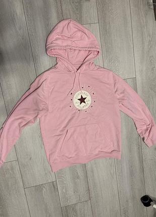 Худі жіноче converse рожеве