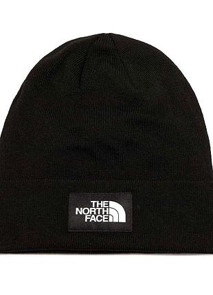Шапка the north face dock worker recycled beanie чорна nf0a3fntjk31
