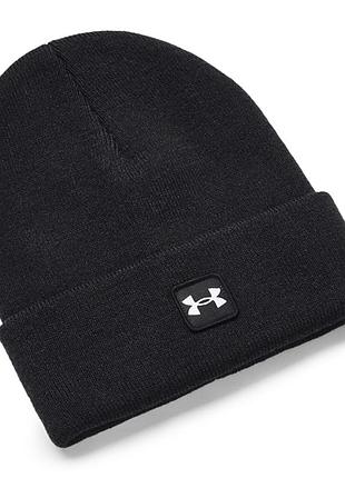 Шапка under armour ua halftime cuff чорна