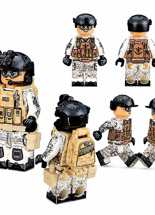 Фигурка военные сша кс1 спецназ солдат для лего lego