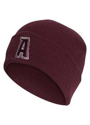 Шапка   adidas beanie cuff var бордова