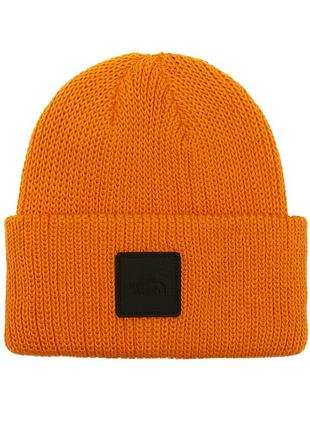 Шапка  the north face explore beanie помаранчева nf0a55kci0m1