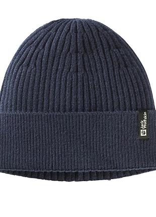 Шапка унісекс jack wolfskin cosy beanie синя