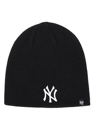 Шапка  47 brand mlb new york yankees чорна b-bin17ace-bkw