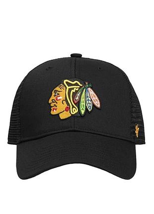 47 brand brans04ctp-bk кепка nhl chicago blackhawks branson