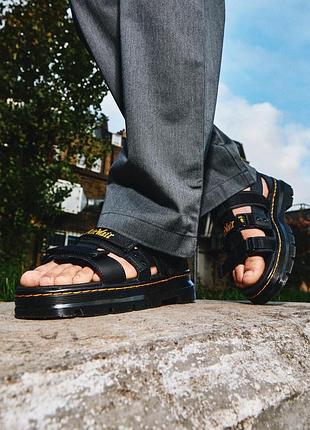 Чорні сандалі dr. martens pearson оригінал 2