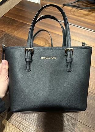 Сумка маленька чорна жіноча michael kors оригінал