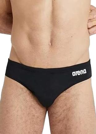 Плавки  чоловічі arena team swim briefs solid чорні