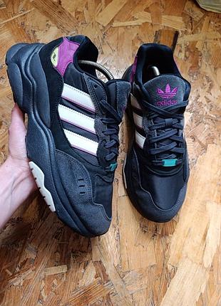 Оригинальные кроссовки adidas originals retropy f90 в расцветке black magenta арт. hp8020
