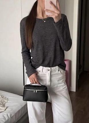 Лонгслив 100% льон h&amp;m