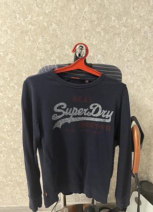 Світшот чоловічий superdry синій розмір m
