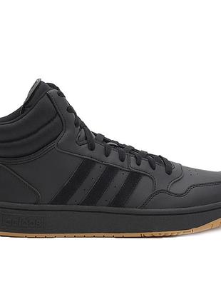 Кросівки чоловічі adidas hoops 3.0 mid чорні
