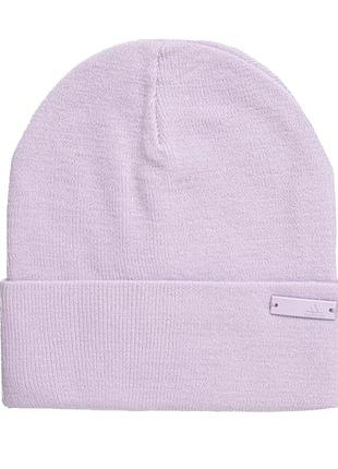 Шапка  adidas tonal met bean фіолетова