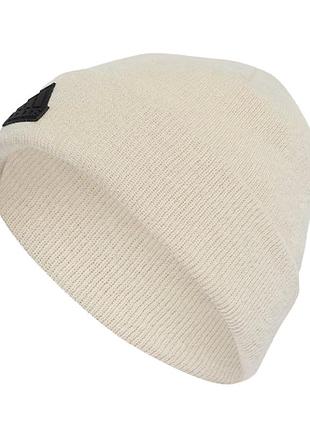 Шапка  adidas tec bea cuf c.r молочна