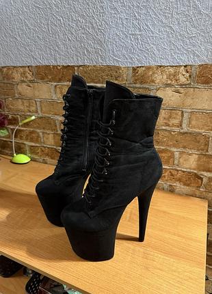 Жіночі ботильйони pleaser flamingo-1020fs чорні