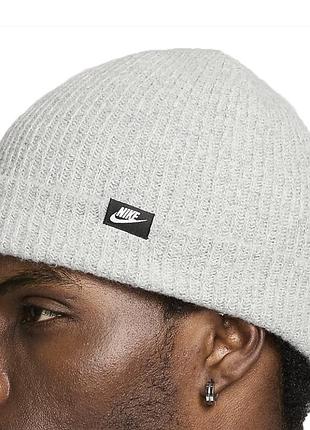 Шапка nike u nk terra beanie sc fut365 l сіра