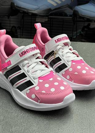 Дитячі рожеві кросівки адідас adidas jr2305 28/30/32 розмір